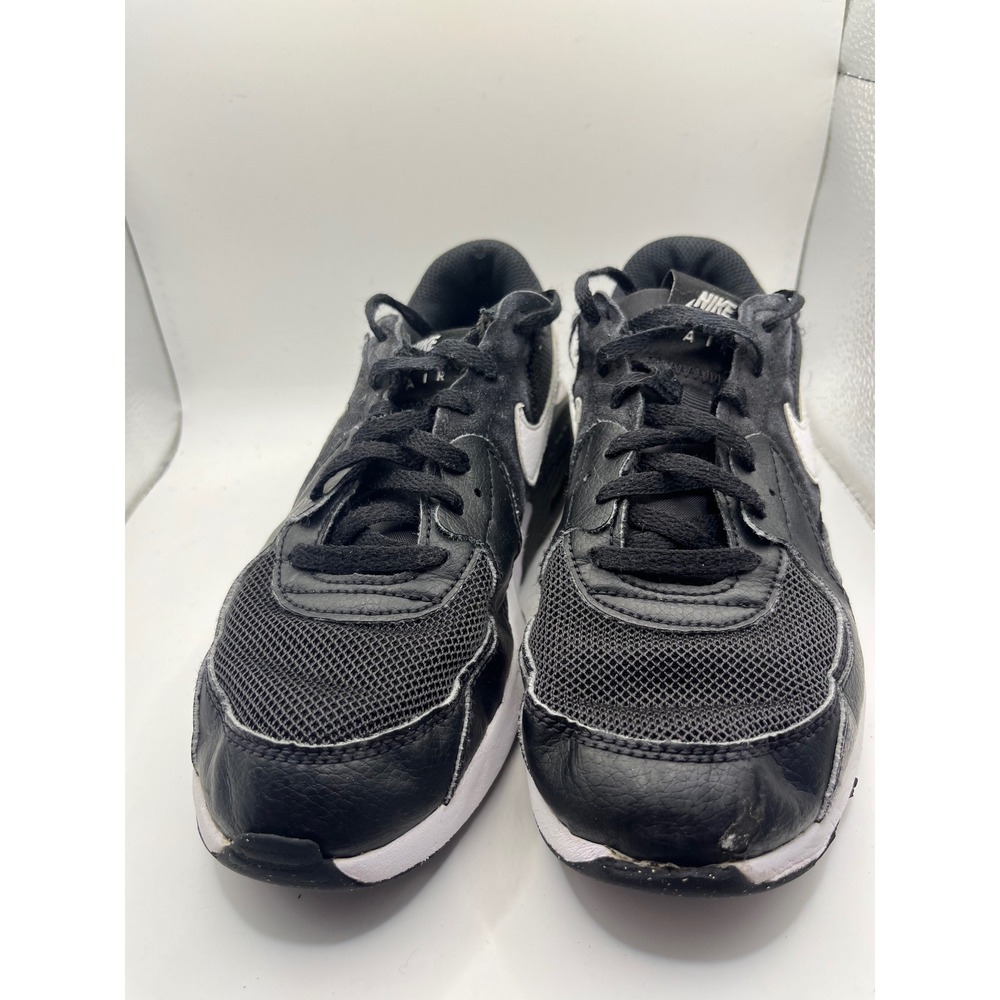 Nike Air Max Kids Black White Athletic Sneakers CD6894 001 Size 4Y‎